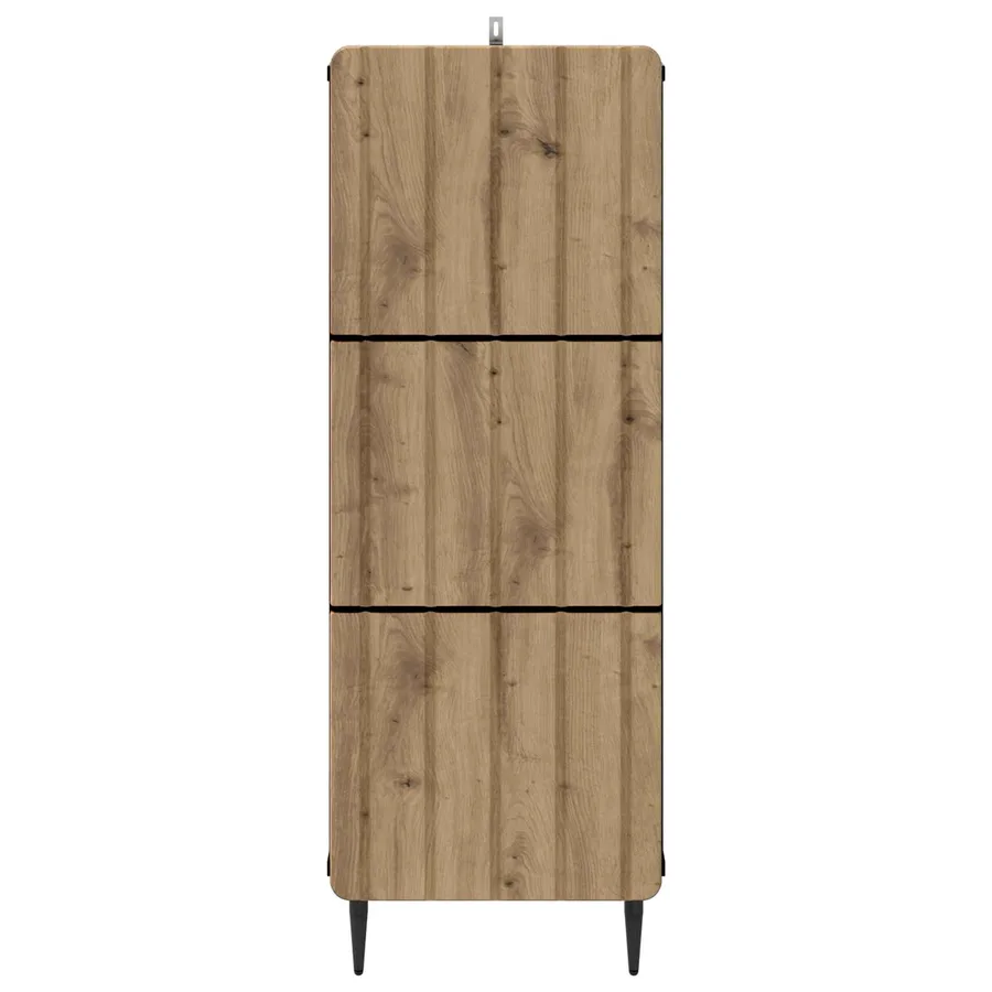 Armoire à tiroirs 33 x 34,5 x 92 cm Bois d'ingénierie - 6