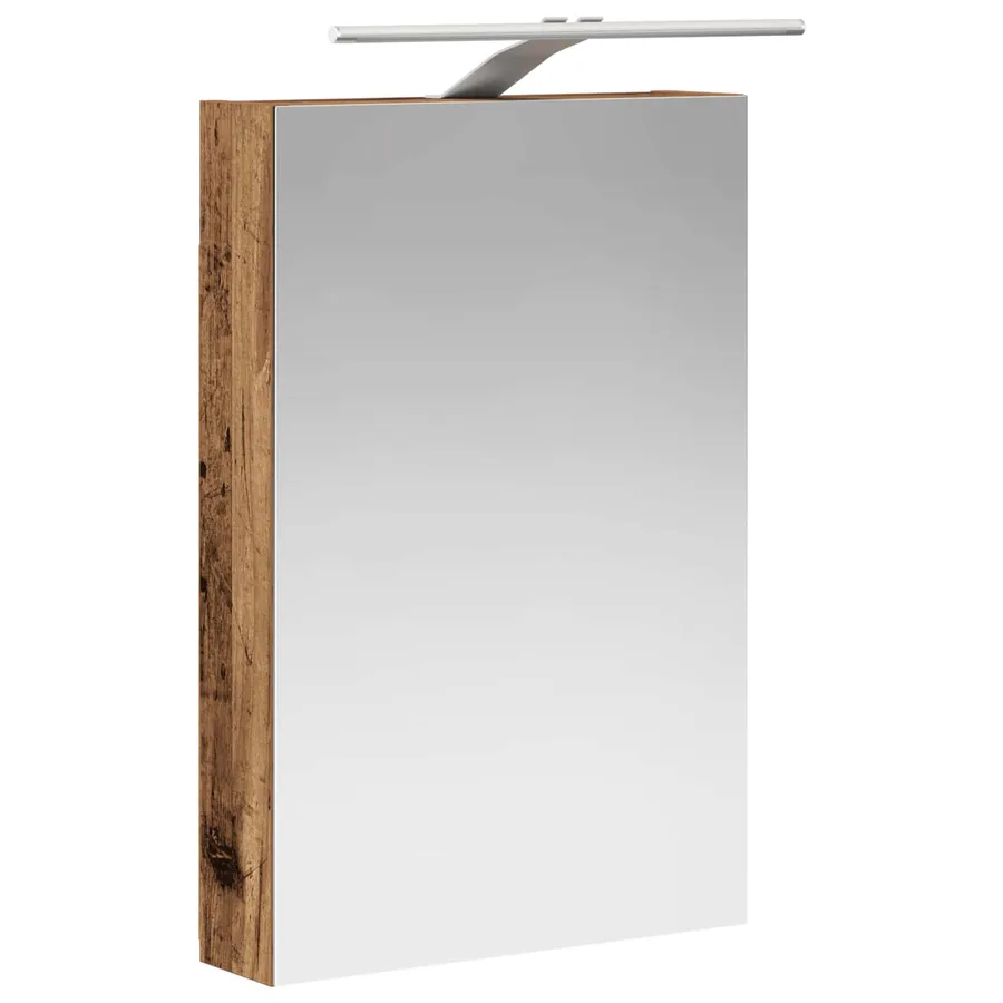 Armoire Miroir de Salle de Bain Bois ancien 40 x 10,5 x 60,5 cm - 5