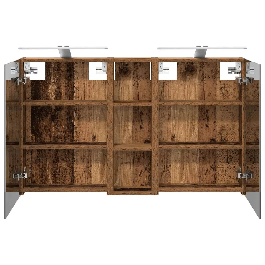 Ensemble de Meubles de Salle de Bain 3 pcs 100 x 10,5 x 60,5 cm - 7