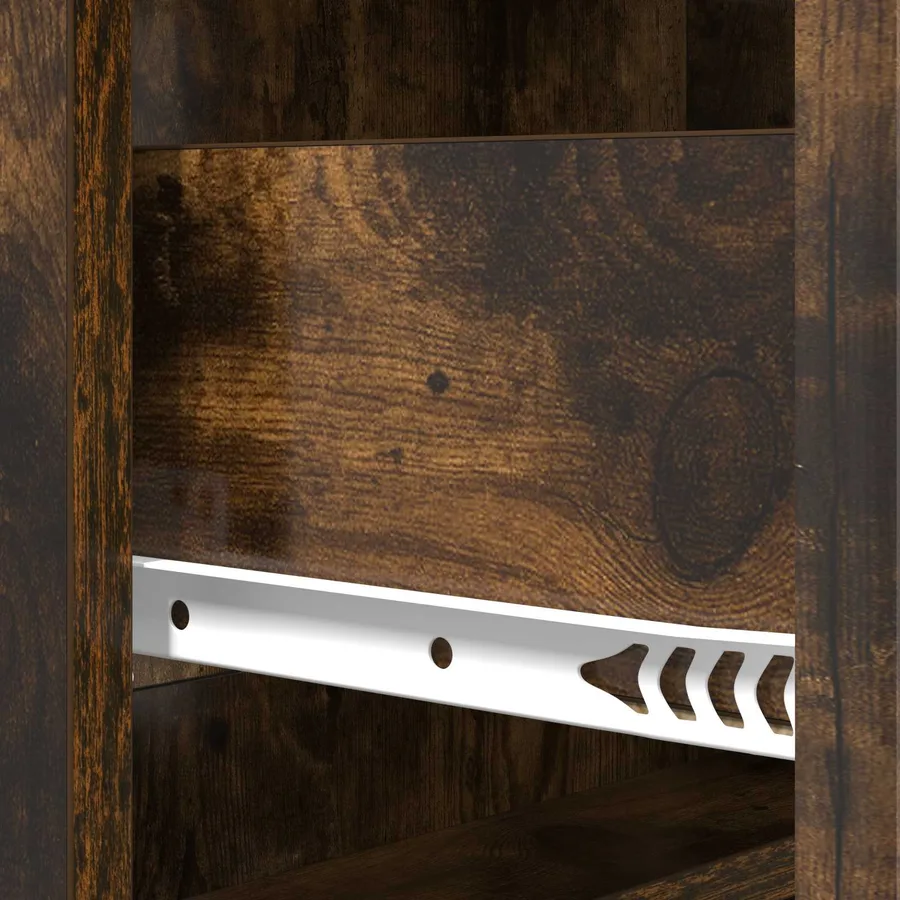 Armoire à tiroirs Chêne fumé 66 x 34,5 x 92 cm - 10