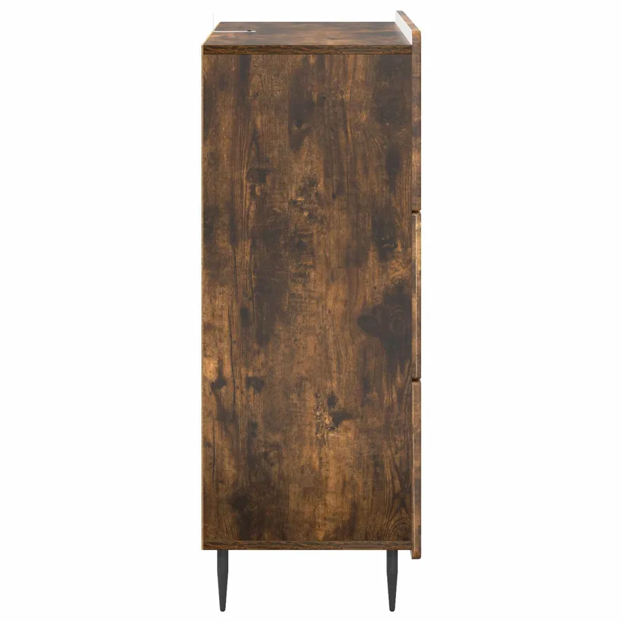 Armoire à tiroirs Chêne fumé 66 x 34,5 x 92 cm - 7