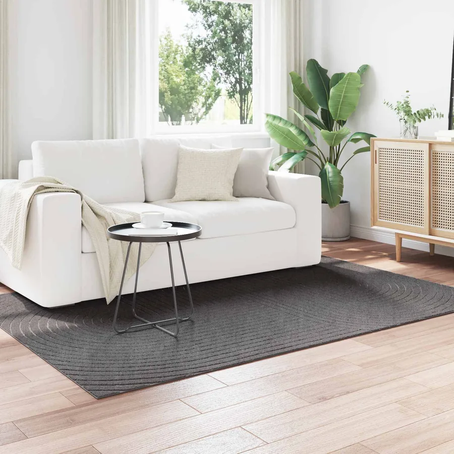 Tapis de surface PALMERAS Anthracite 200 x 140 cm Polyester
