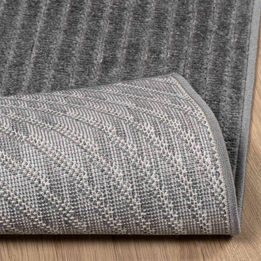 Tapis de surface PALMERAS Anthracite 200 x 140 cm Polyester - 4