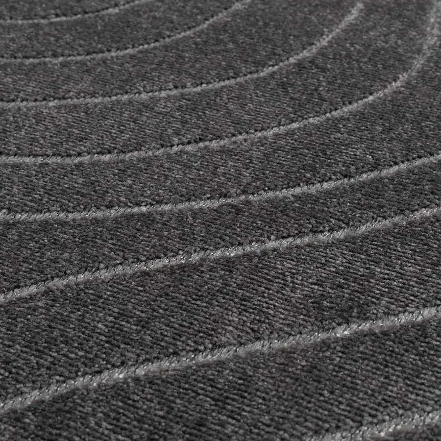 Tapis de surface PALMERAS Anthracite 230 x 160 cm Polyester - 7