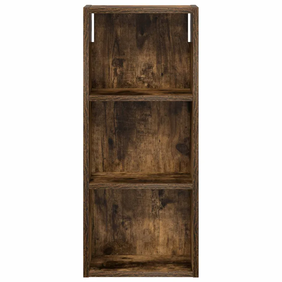 Armoire murale de salle de bain Chêne Fumé 30 x 14 x 70 cm - 6