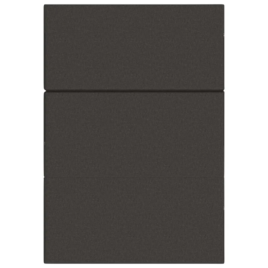 Canapé-lit pliable 140 x 67 x 45 cm Gris foncé - 5