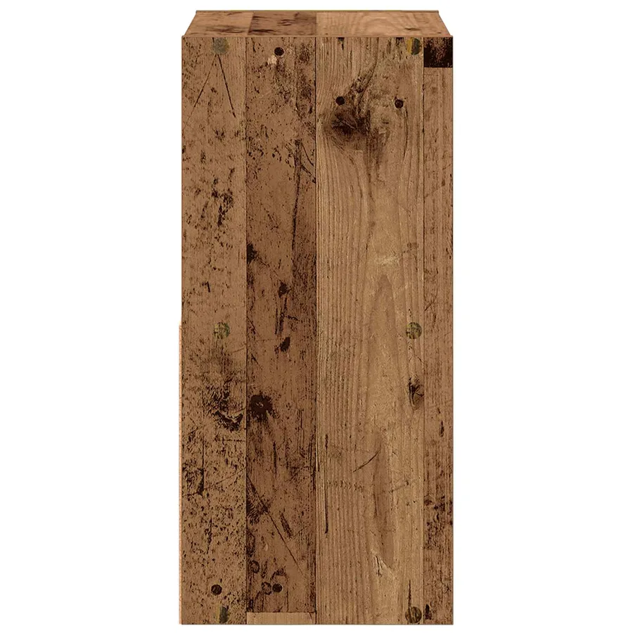 Table de chevet Bois ancien 35 x 32 x 68,5 cm Bois d'ingénierie - 7