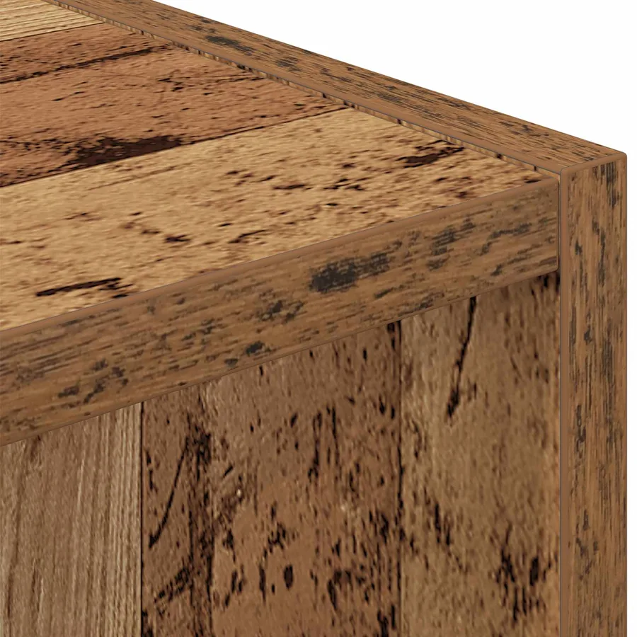 Table de chevet Bois ancien 35 x 32 x 68,5 cm Bois d'ingénierie - 9