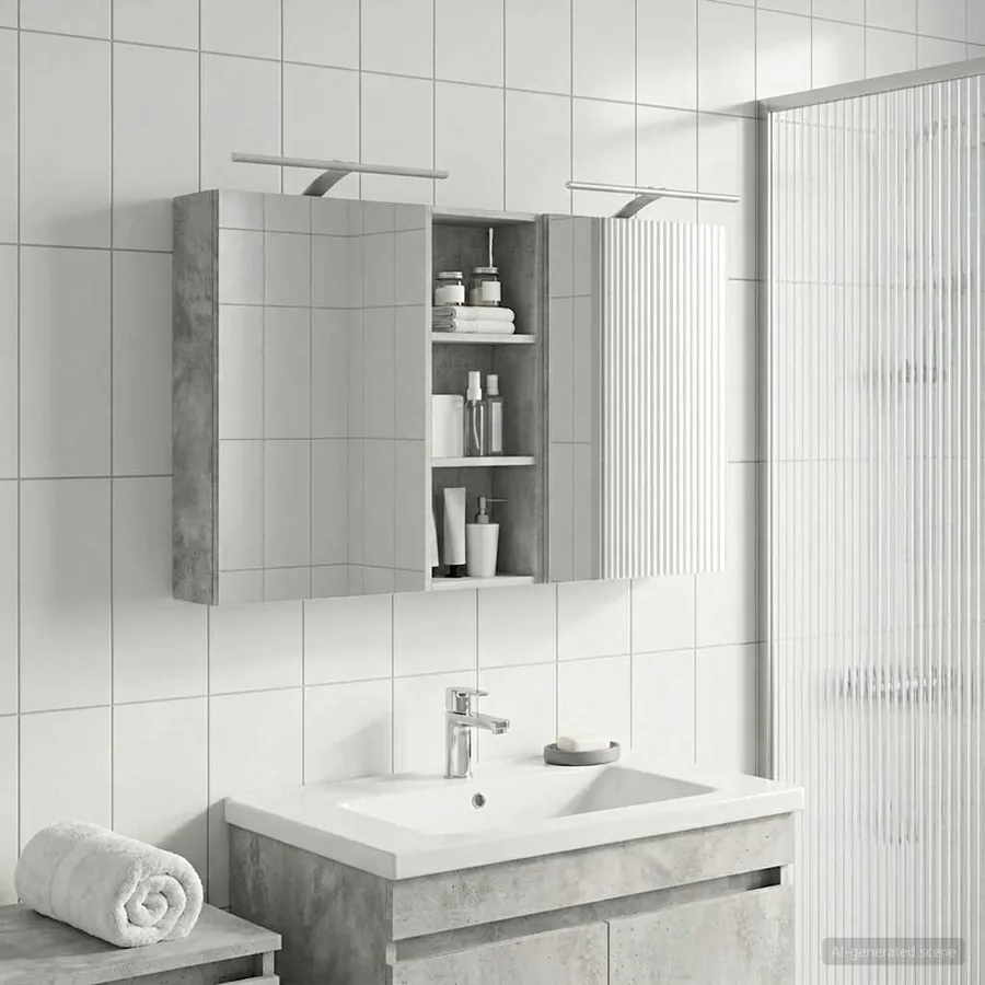 Ensemble de Meubles de Salle de Bain 3 pcs 130 x 14,5 x 70 cm