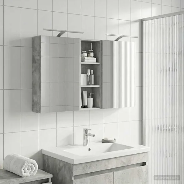 Ensemble de Meubles de Salle de Bain 3 pcs 130 x 14,5 x 70 cm
