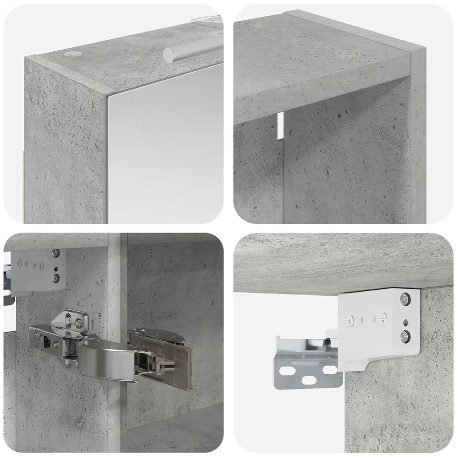 Ensemble de Meubles de Salle de Bain 3 pcs 130 x 14,5 x 70 cm - 10