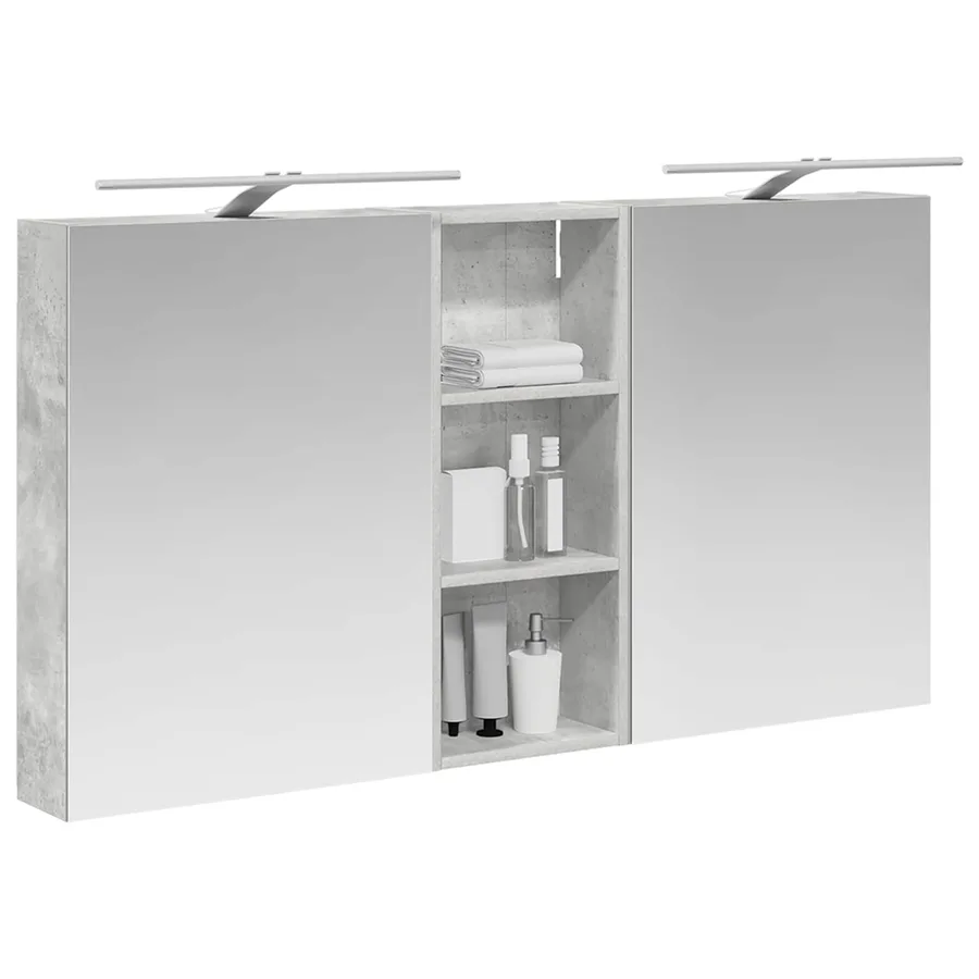 Ensemble de Meubles de Salle de Bain 3 pcs 130 x 14,5 x 70 cm - 3