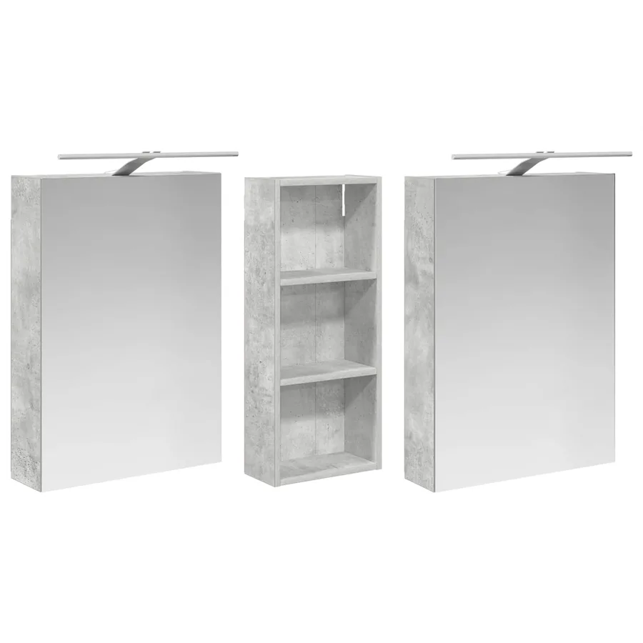 Ensemble de Meubles de Salle de Bain 3 pcs 130 x 14,5 x 70 cm - 5