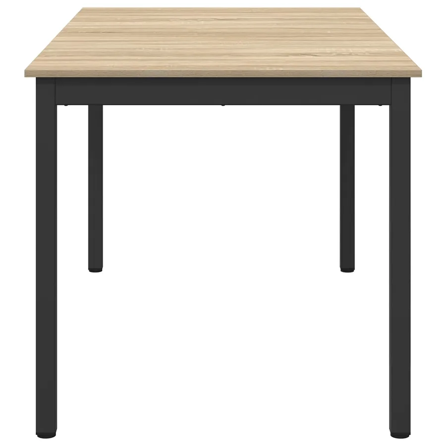 Table de salle à manger / Table de repas 140 x 80 x 75 cm MÉTAL - 6
