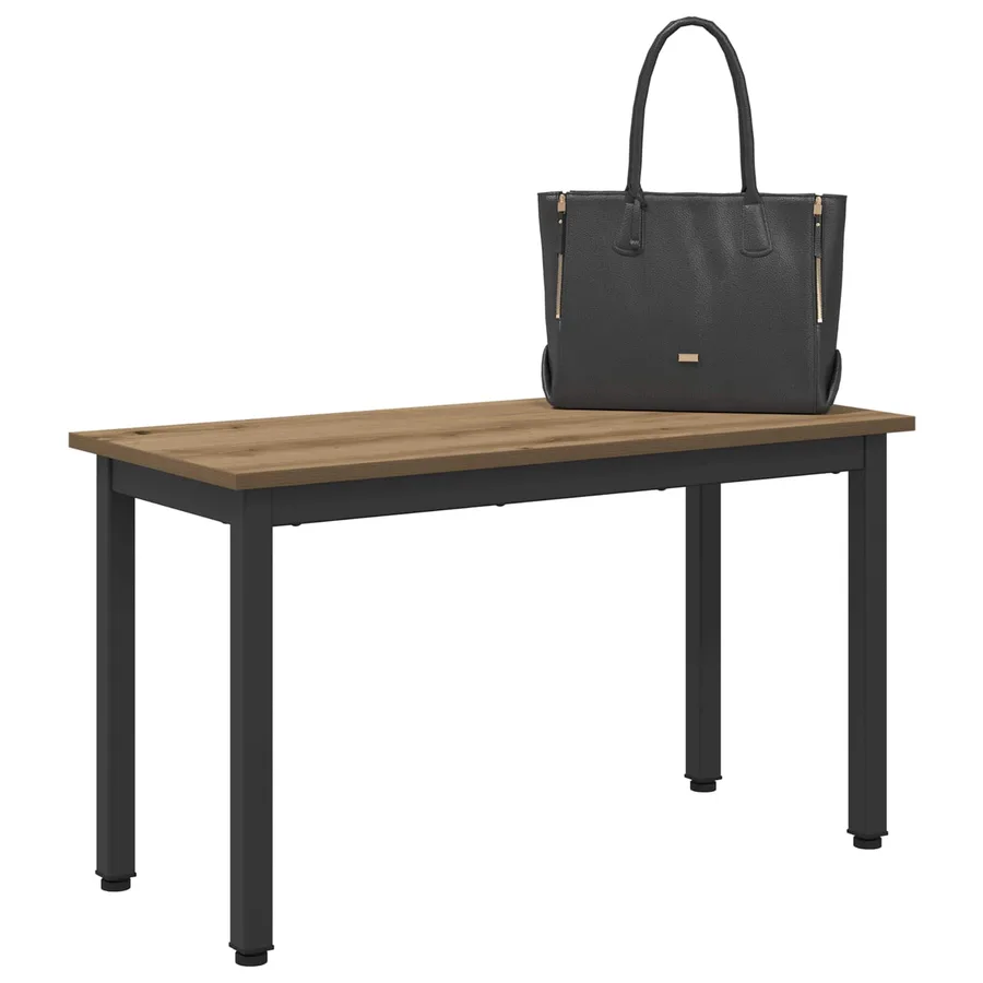 banc Chêne artisan 80 x 35 x 45 cm Bois d'ingénierie - 3
