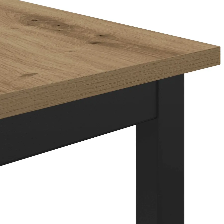 banc Chêne artisan 80 x 35 x 45 cm Bois d'ingénierie - 7