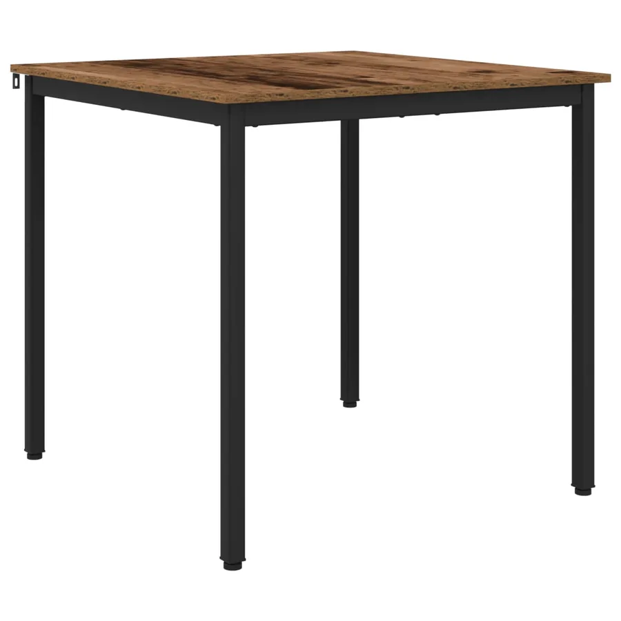 Table de salle à manger / Table de repas 80 x 80 x 75 cm MÉTAL - 2