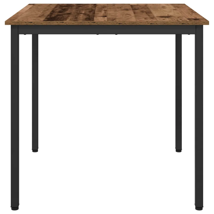 Table de salle à manger / Table de repas 80 x 80 x 75 cm MÉTAL - 6