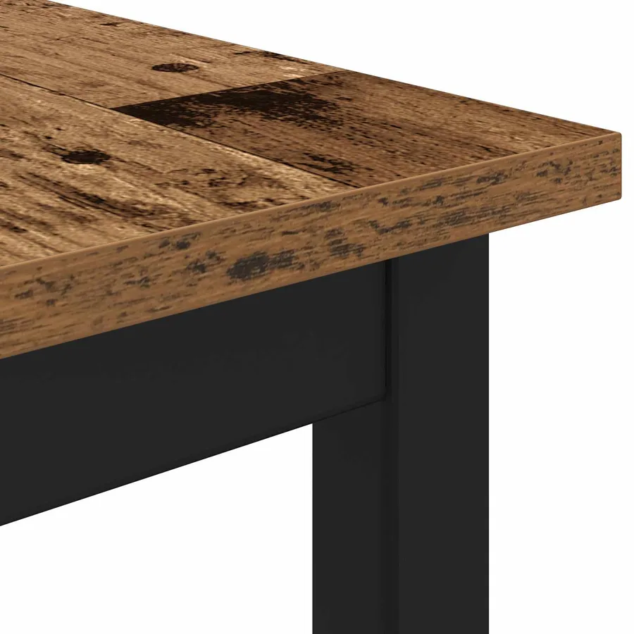 Table de salle à manger / Table de repas 80 x 80 x 75 cm MÉTAL - 7