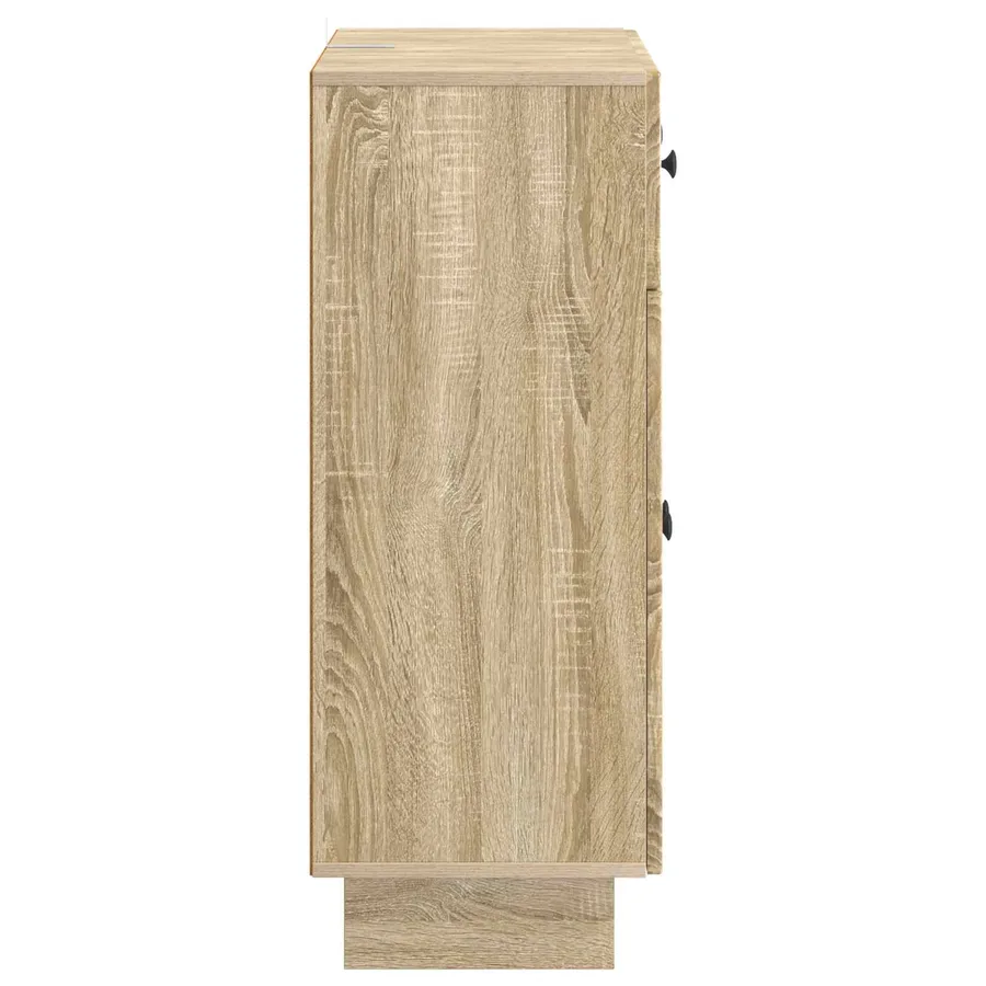 Buffet Chêne Sonoma 66 x 34,5 x 90 cm Bois d'ingénierie - 7