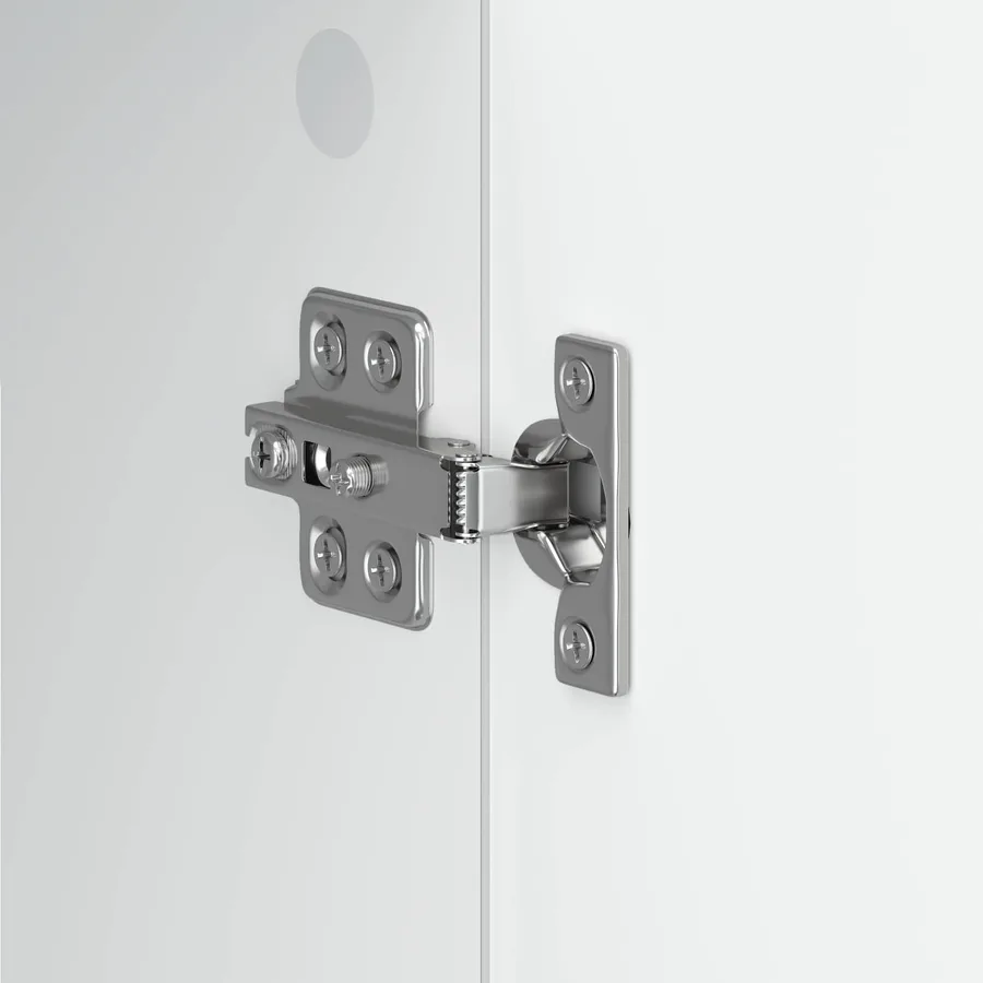 Meuble TV Blanc 99 x 34,5 x 50 cm Bois d'ingénierie - 9