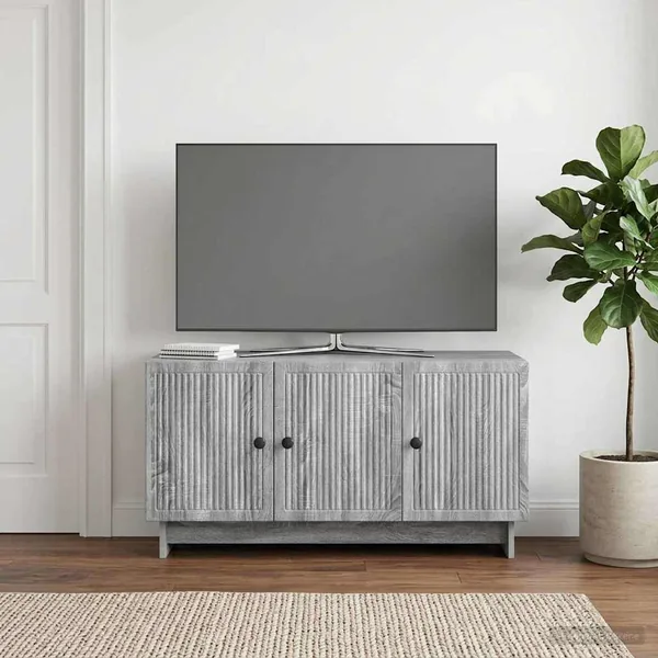 Meuble TV Sonoma gris 99 x 34,5 x 50 cm Bois d'ingénierie