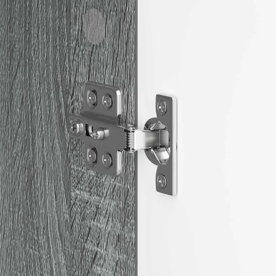 Meuble TV Sonoma gris 99 x 34,5 x 50 cm Bois d'ingénierie - 9