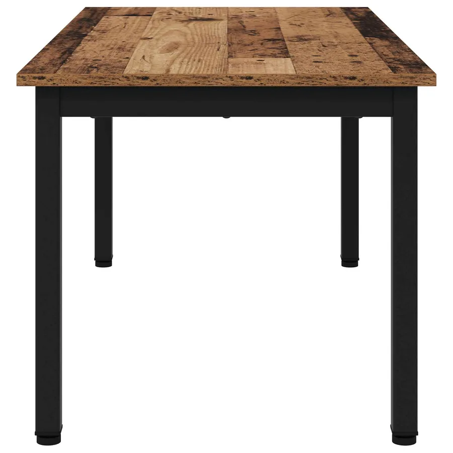 Table basse Bois ancien 100 x 50 x 45 cm Bois d'ingénierie - 6