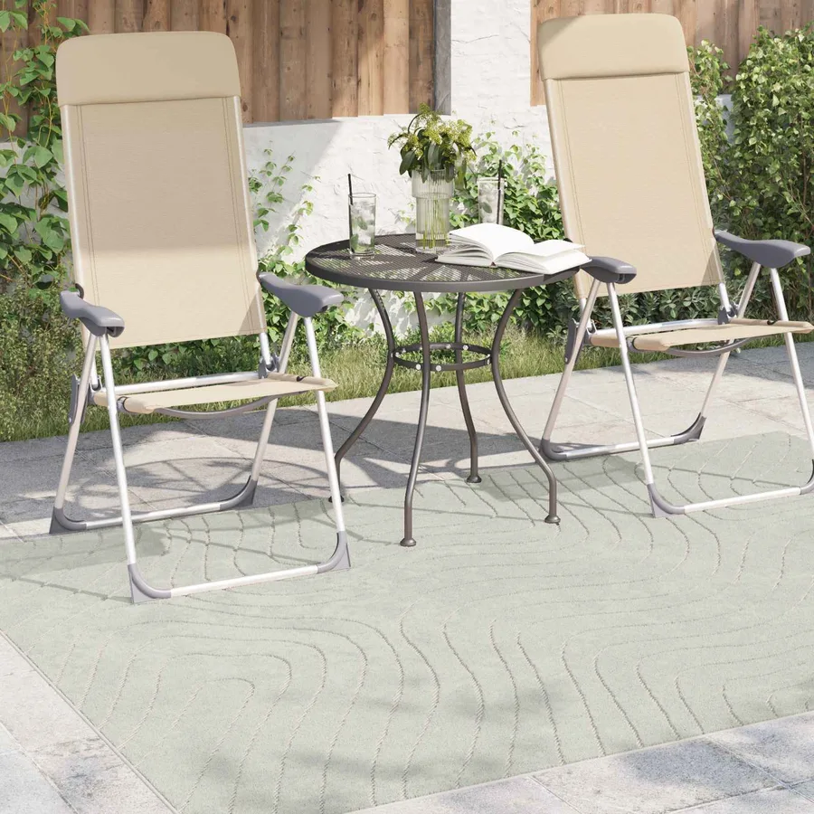 Tapis de surface PALMERAS Vert 120 x 170 cm Polyester - 3