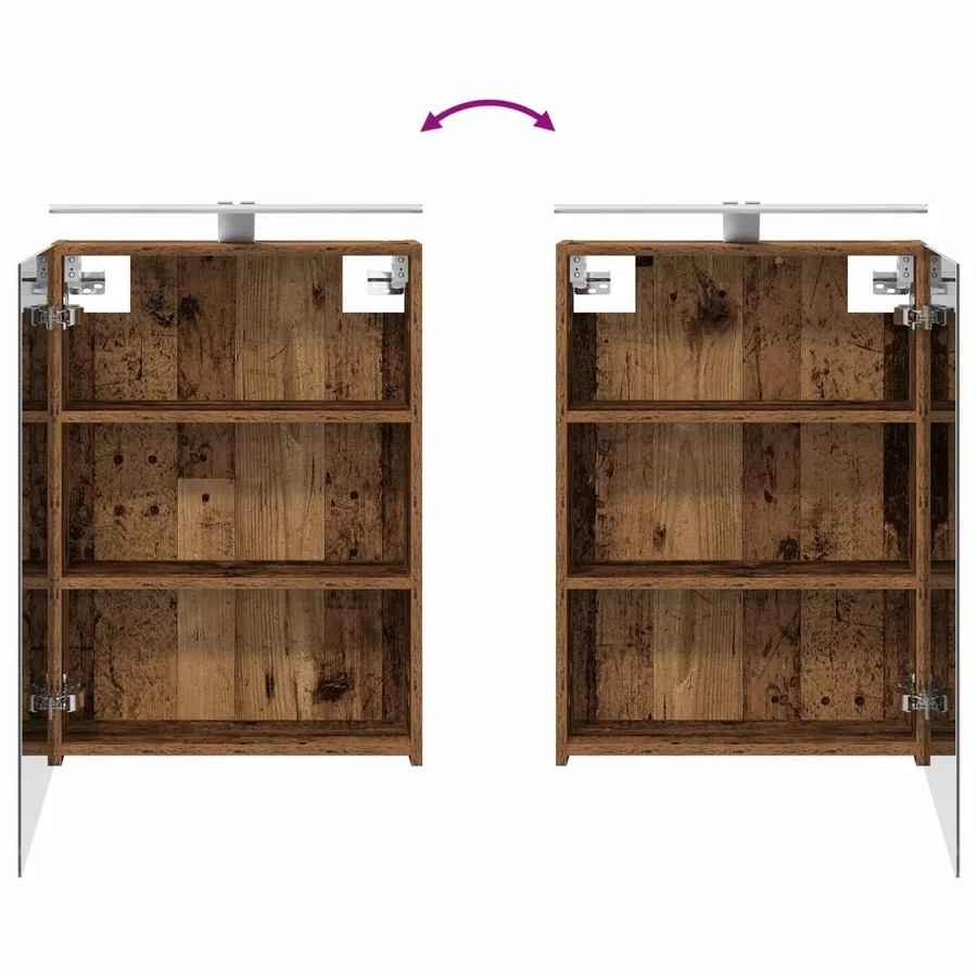 Ensemble de Meubles de Salle de Bain 3 pcs 140 x 14,5 x 70 cm - 12