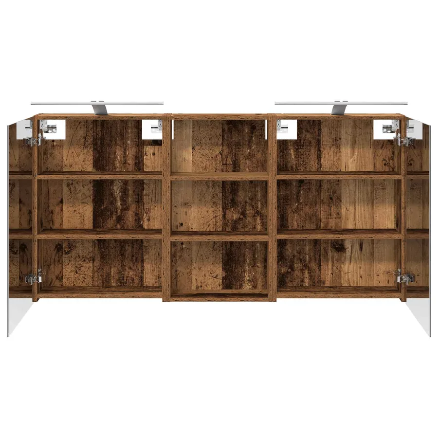 Ensemble de Meubles de Salle de Bain 3 pcs 140 x 14,5 x 70 cm - 7