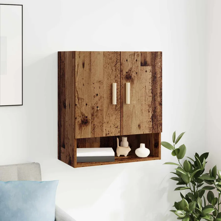 Meuble mural Bois ancien 60 x 31 x 70 cm Bois d'ingénierie