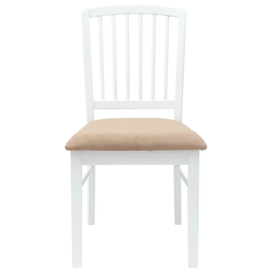 Chaises de salle à manger 2 pcs Blanc 50 x 52,5 x 91 cm - 5