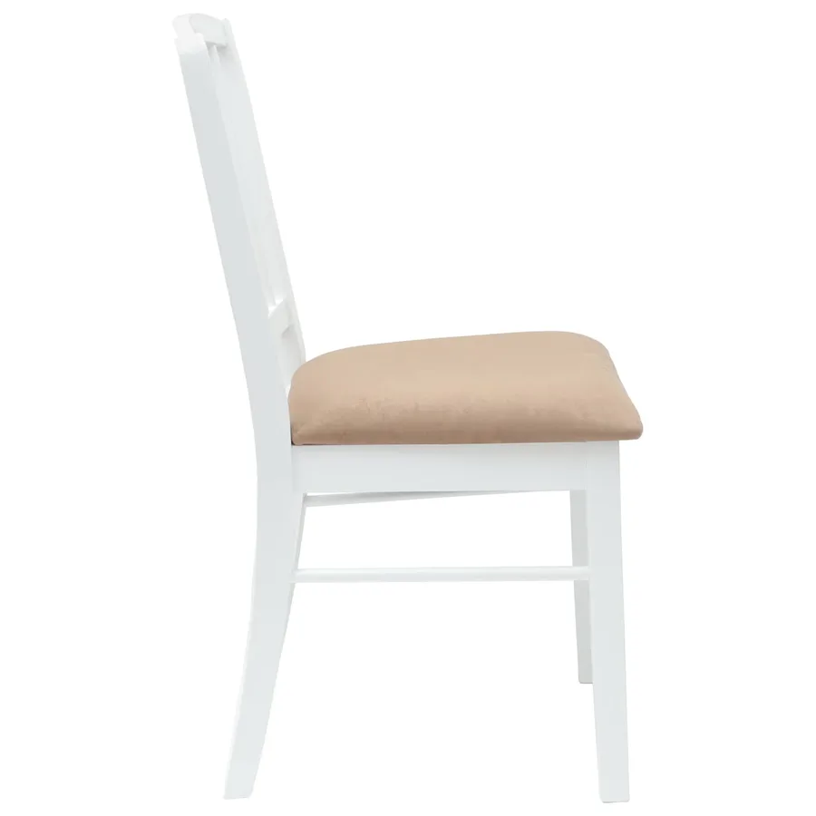 Chaises de salle à manger 2 pcs Blanc 50 x 52,5 x 91 cm - 6