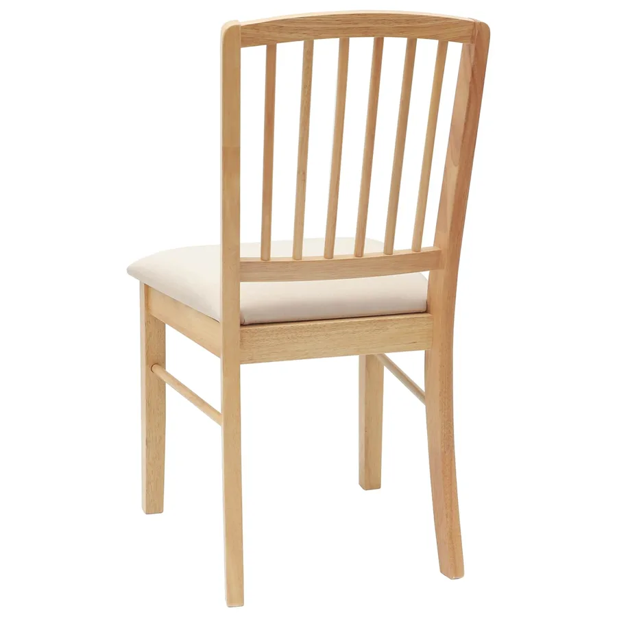 Chaises de salle à manger 2 pcs Naturel 50 x 52,5 x 91 cm - 7