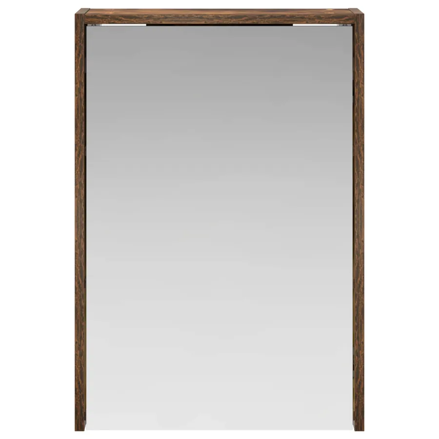 Armoire Miroir de Salle de Bain Chêne fumé 43 x 16 x 62.5 cm - 5
