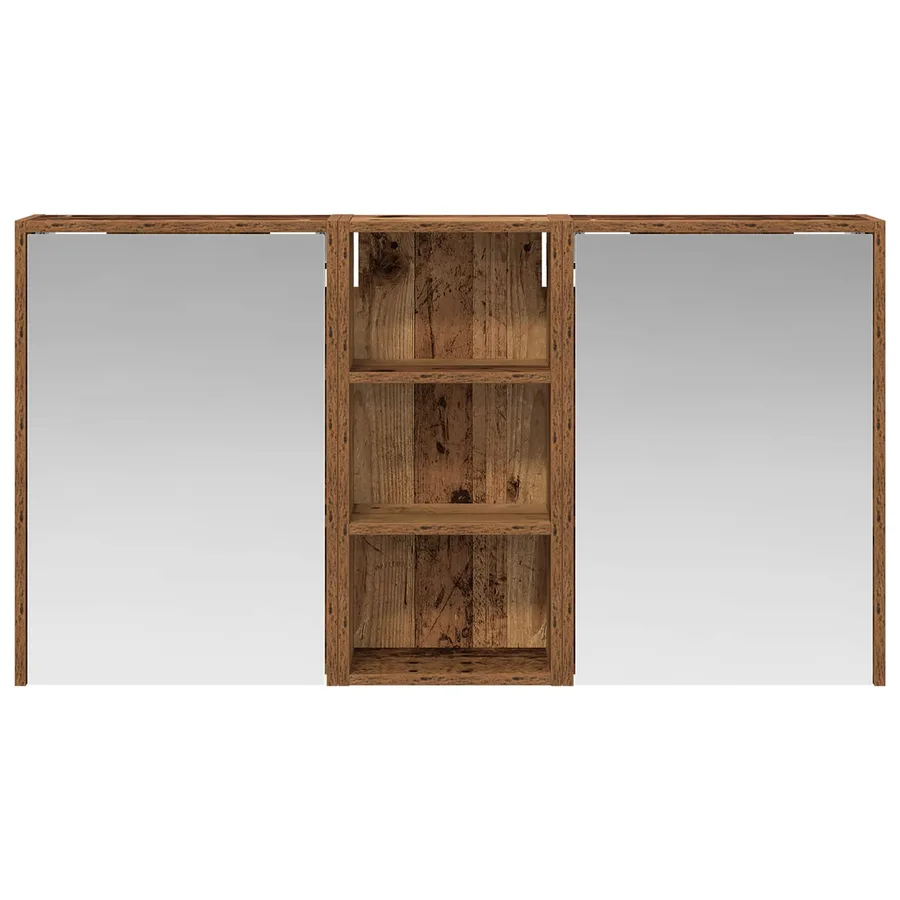 Ensemble de Meubles de Salle de Bain 3 pcs 116 x 16 x 62,5 cm - 6