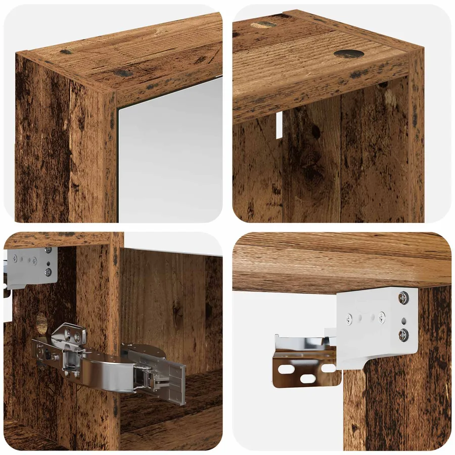 Ensemble de Meubles de Salle de Bain 3 pcs 116 x 16 x 62,5 cm - 8