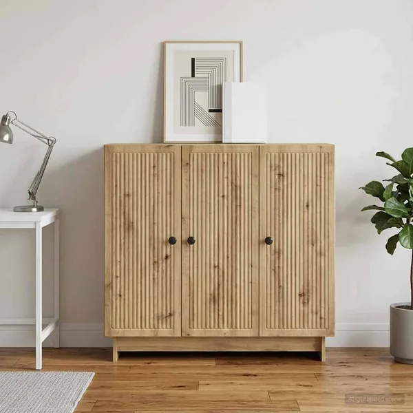 Buffet Chêne artisanal 89 x 34,5 x 80 cm Bois d'ingénierie
