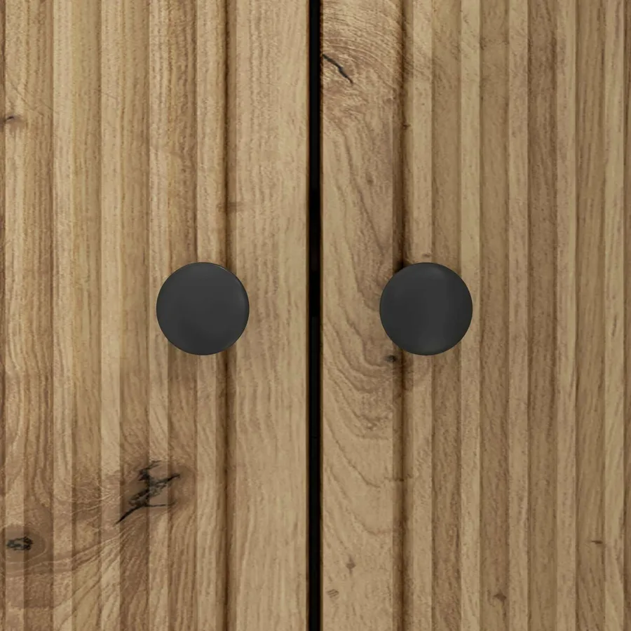 Buffet Chêne artisanal 89 x 34,5 x 80 cm Bois d'ingénierie - 10