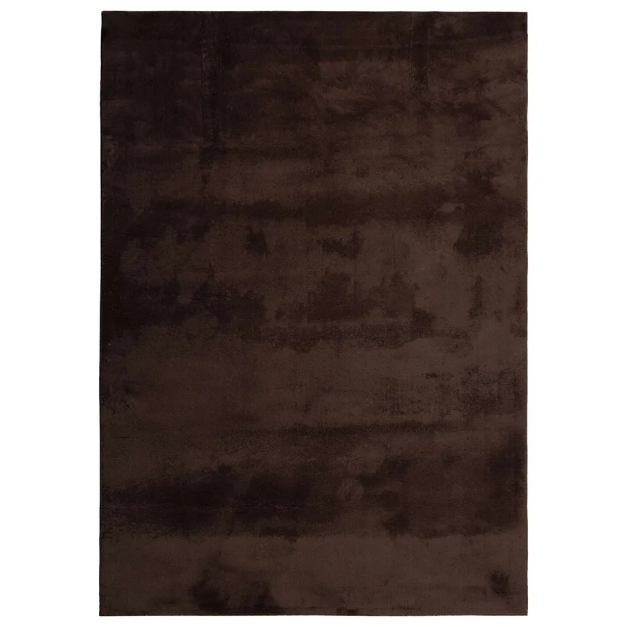 Tapis doux à poils moyens et lavable HUARTE Marron 200 x 280 cm - 2