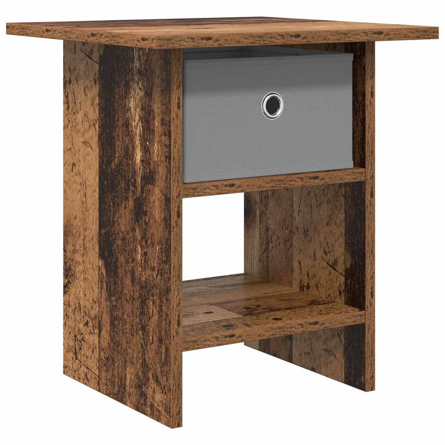 Table de chevet Bois ancien 41 x 40 x 45 cm Bois d'ingénierie - 2