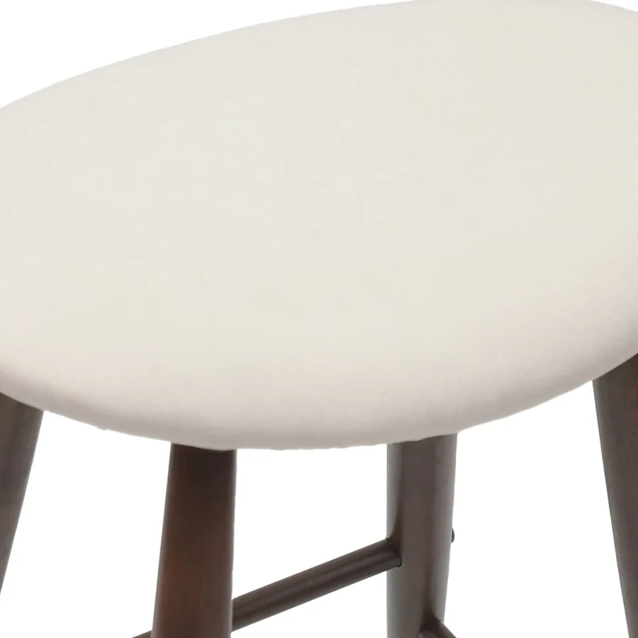 Chaises de salle à manger 2 pcs Marron Clair 46 x 37 x 63 cm - 8