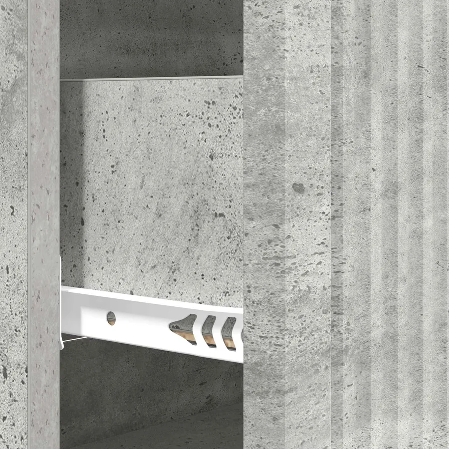Armoire à tiroirs Gris béton 66 x 34,5 x 90 cm - 8