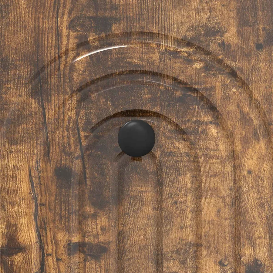 Armoire à tiroirs Chêne fumé 33 x 34,5 x 90 cm - 9