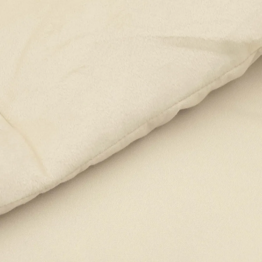 Duvet d'hiver Matelassé Crème 155 x 200 cm Microfibre - 5