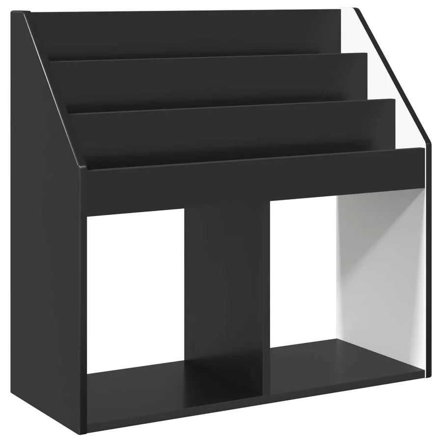 Bibliothèque pour enfants Noir 72,5 x 29,5 x 69 cm - 2