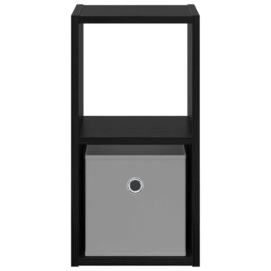 Table de chevet 2 pcs Chêne noir 25,5 x 22 x 49,5 cm - 6