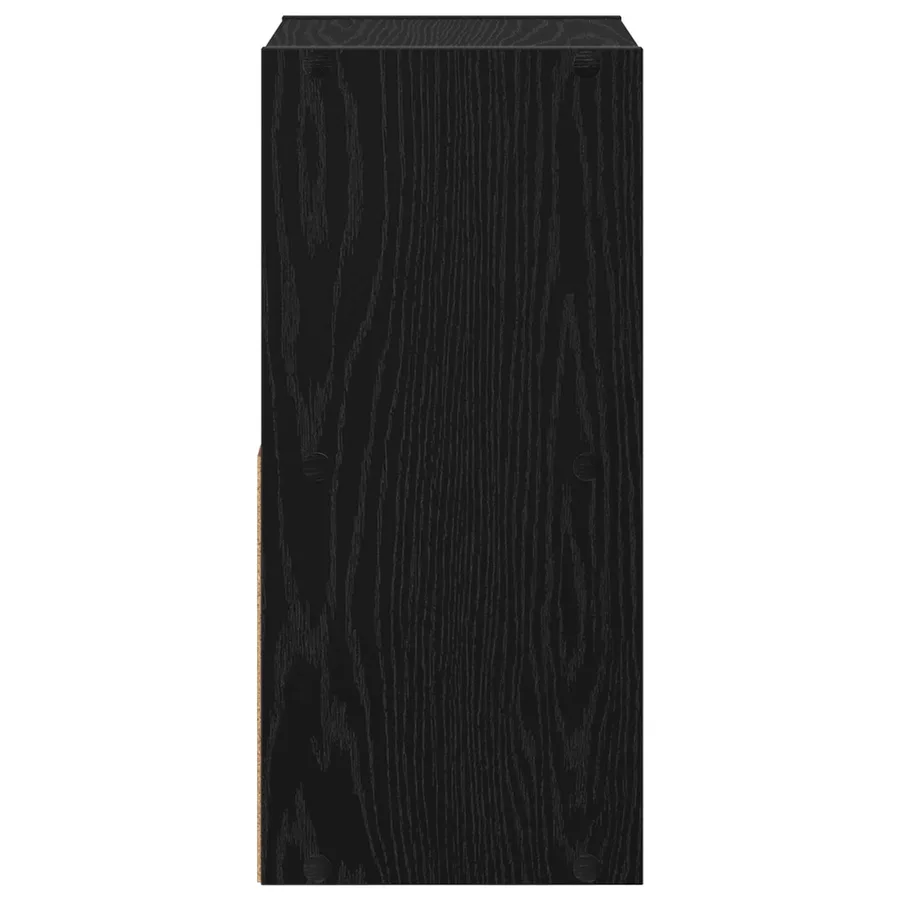 Table de chevet avec tiroir Chêne noir 30,5 x 27 x 59,5 cm - 7