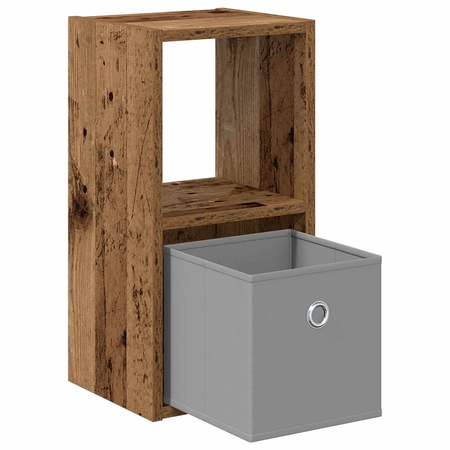 Table de chevet 2 pcs Bois ancien 25,5 x 22 x 49,5 cm - 5